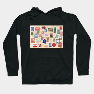 post stamps design Hoodie